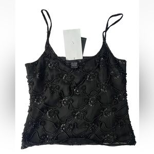 NWT Monica Beaded Blouse - Size 10 / Fits Like A Medium